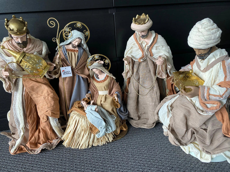 Handmade Religious Nativity – 51cm