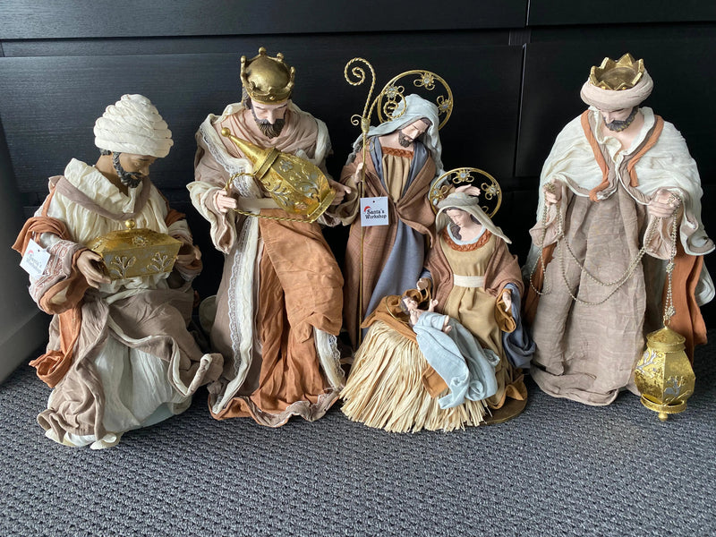 Handmade Religious Nativity – 51cm