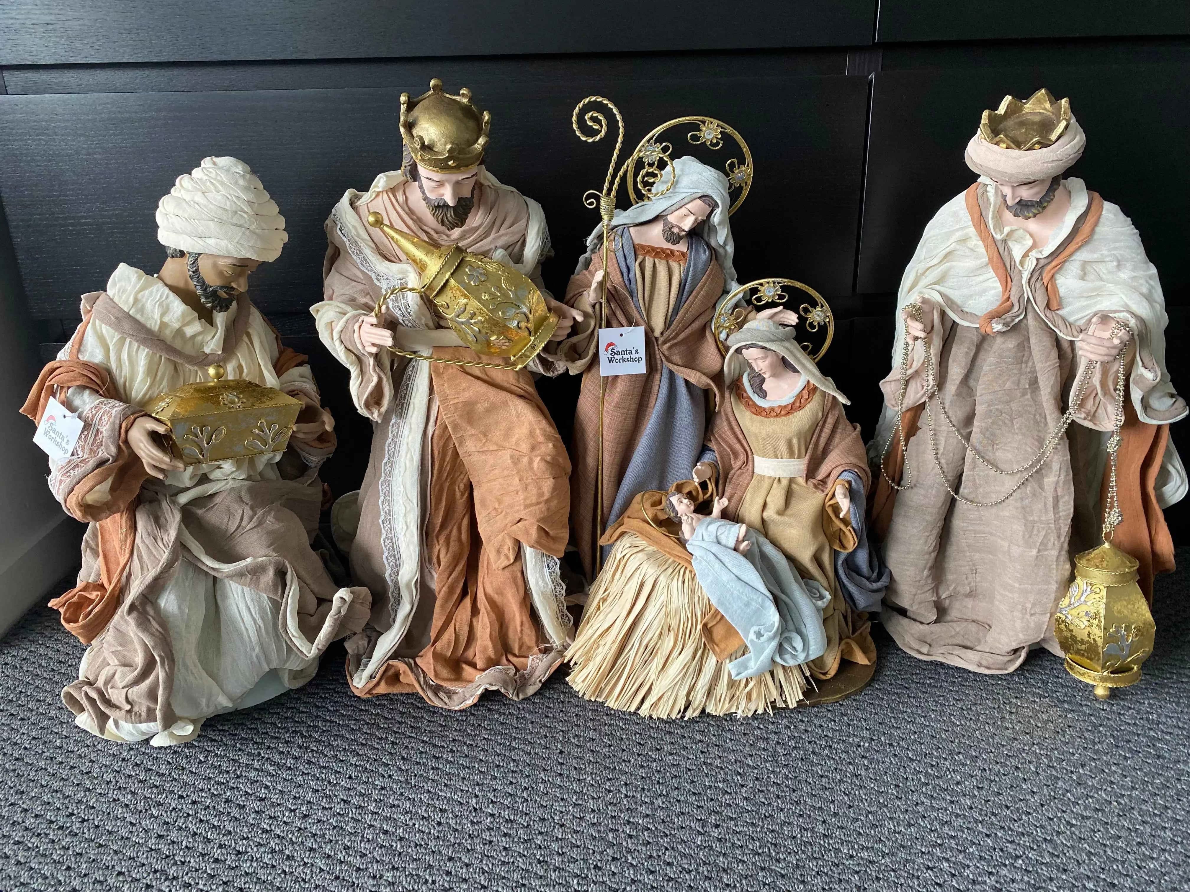 Handmade Religious Nativity – 51cm