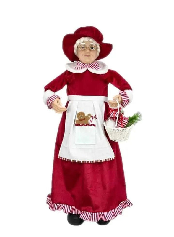 Mrs Claus the Christmas Baker – 93cm Decorative Figurine
