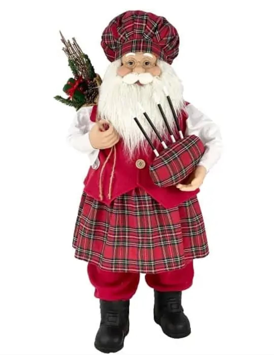 Highland Scottish Santa