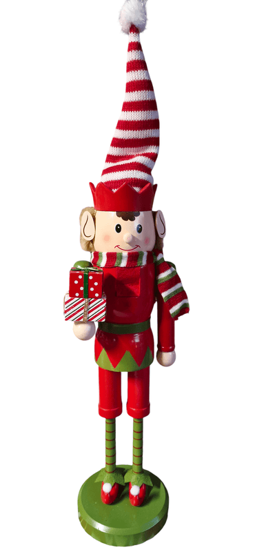 Wooden Elf Nutcracker