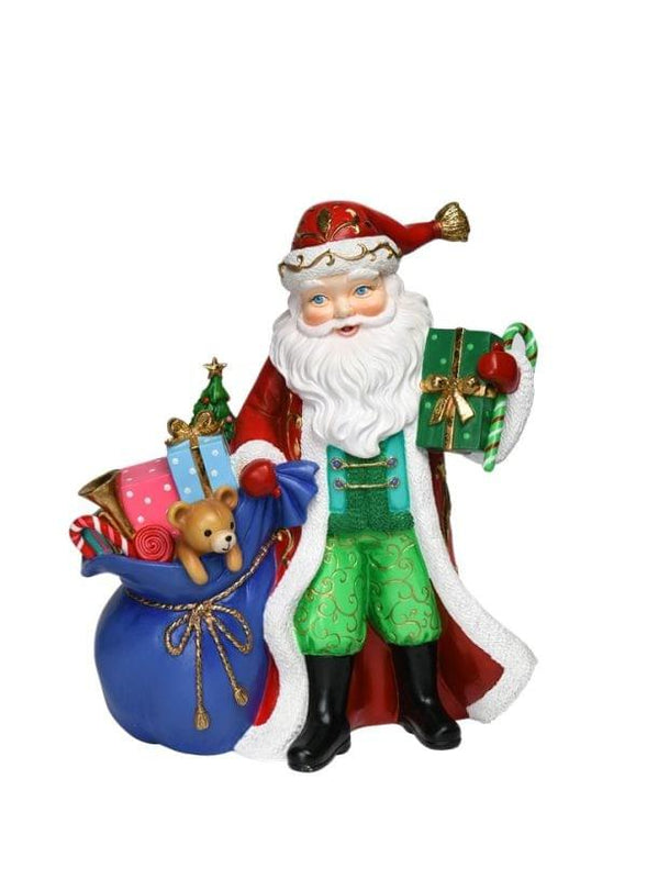 Polyresin Santa Figurine