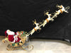 Santa with Reindeer Sleigh – 95cm