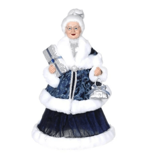 Blue themed Mrs Claus