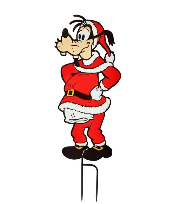Goofy Metal Decoration Stake