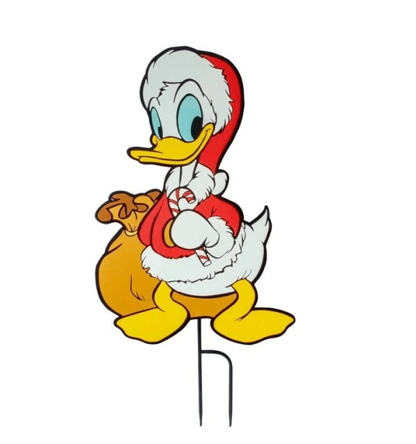 Donald Duck Metal Decoration Stake