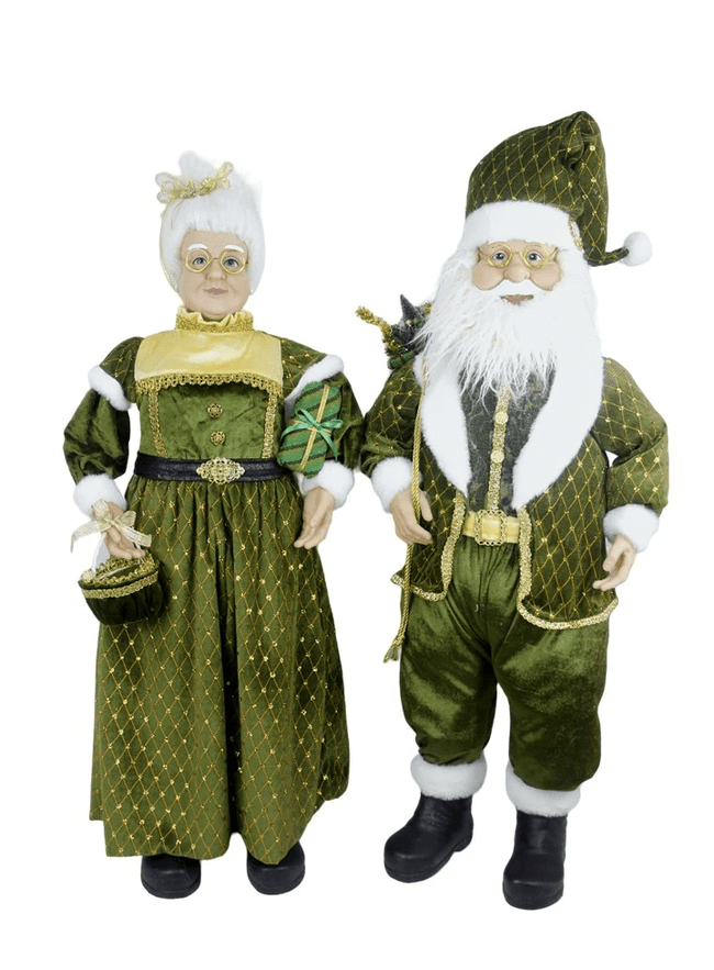 Irish Mrs Claus and Santa