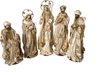 65cm Handmade Three Wise Men Nativity Set