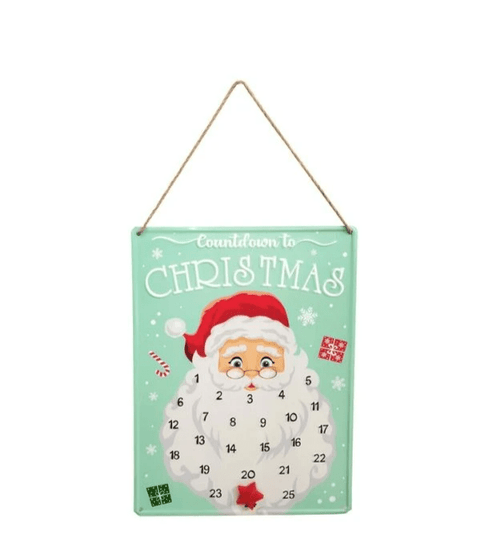 Metal Sign Interactive Advent Calendar