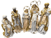 65cm Handmade Nativity Set with Holy Family & Three Wise Men