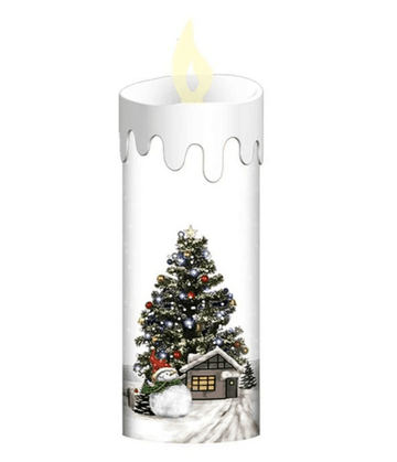 LED Musical Christmas Candle – 54cm