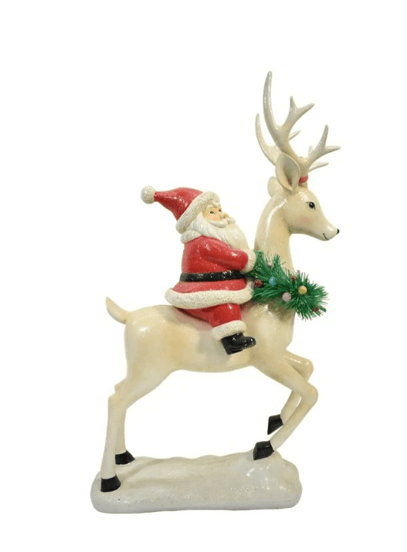 Santa and his Reindeer