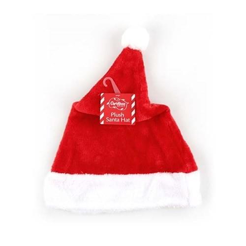 Deluxe Plush Santa Hat