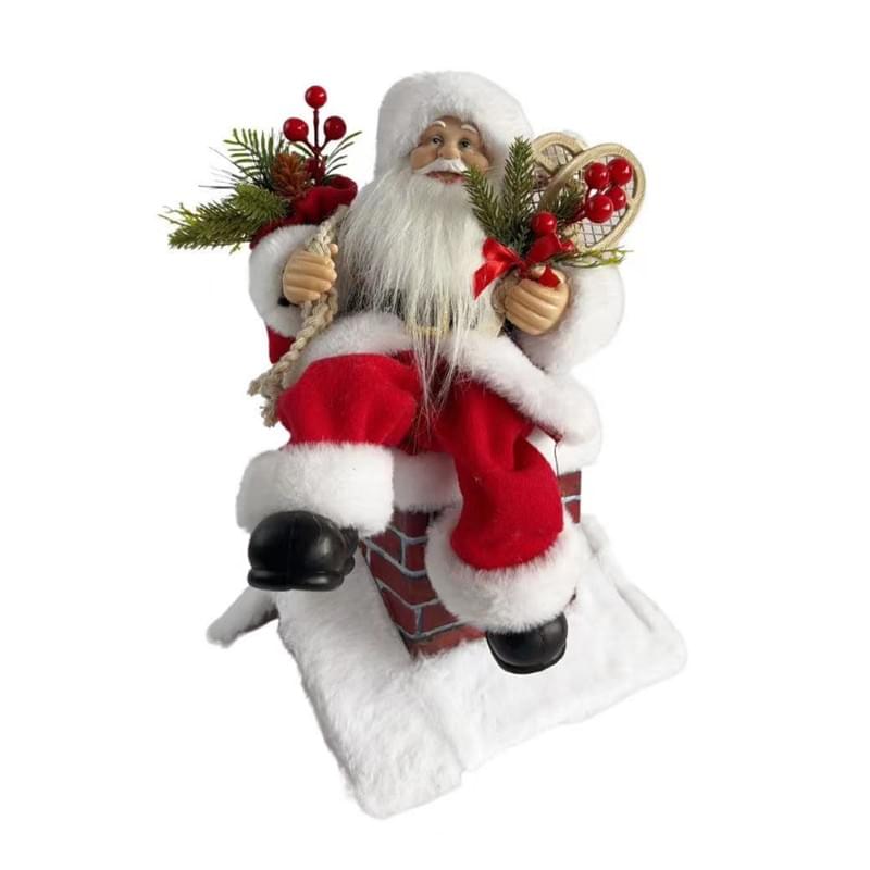 Animated Santa On Chimney