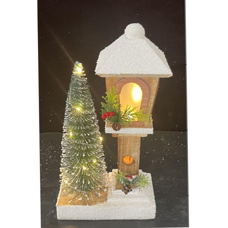 Wooden Street Lamp