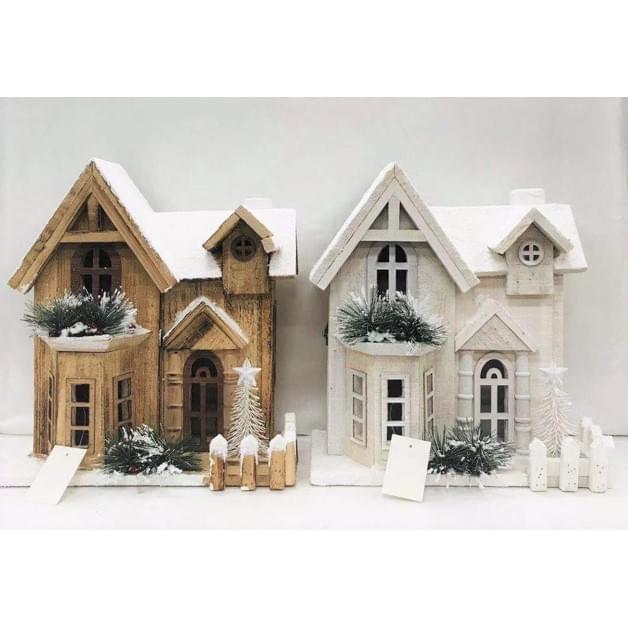 Wooden Led House
