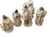 38cm Handmade Nativity Set with Holy Family & Three Wise Men