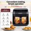 Devanti 5.5L Digital Air Fryer 1200W Black