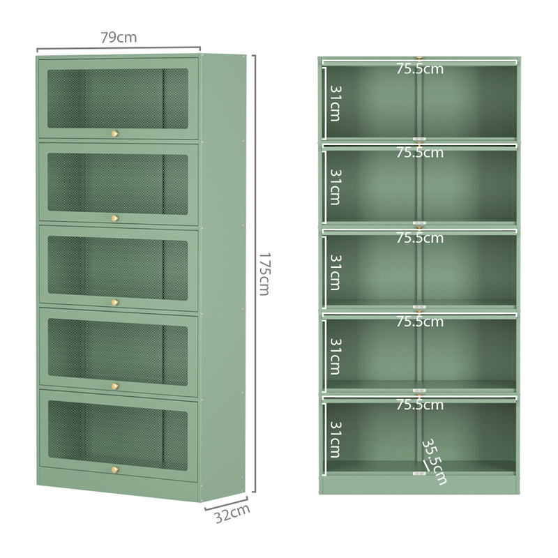 Buffet Sideboard Metal Cabinet - ELIA Green