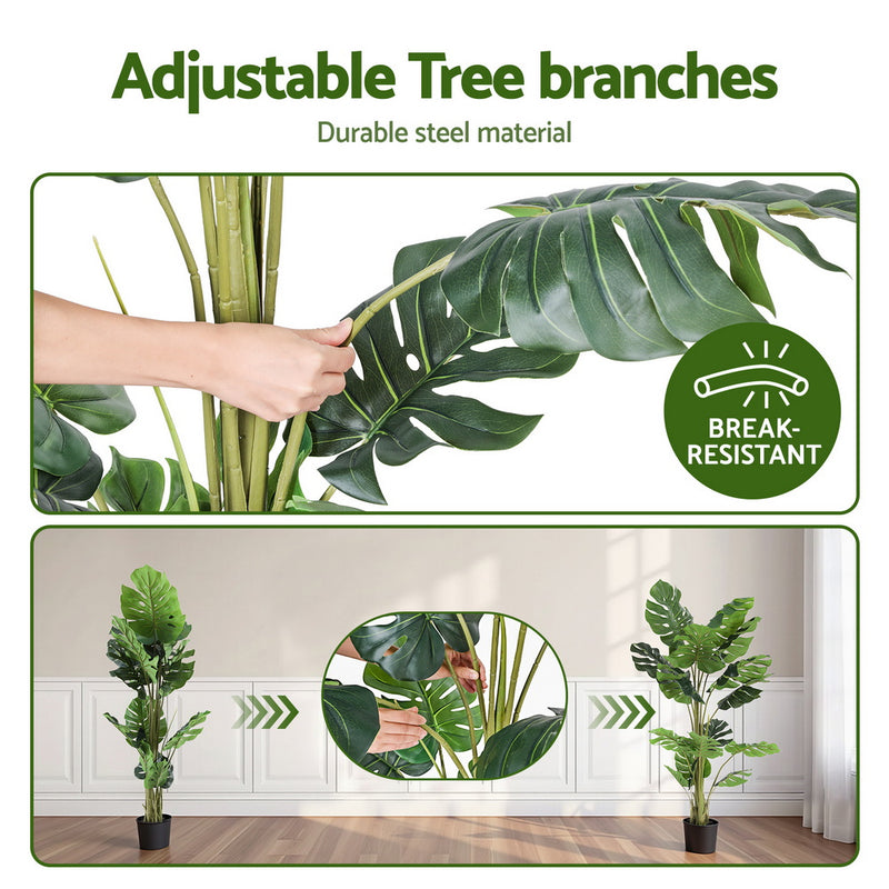 Artiss Artificial Monstera Tree 140cm