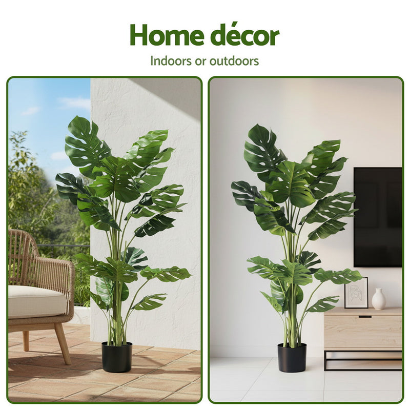 Artiss Artificial Monstera Tree 140cm