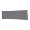 Instahut Retractable Side Awning 1×3m – Grey