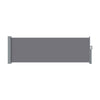 Instahut Retractable Side Awning 1×3m – Grey