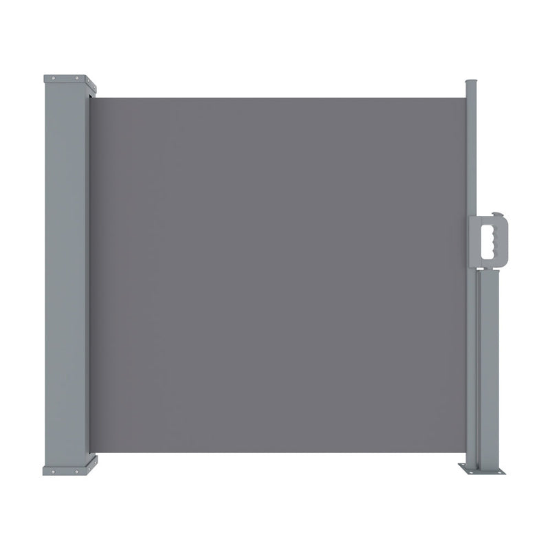 Instahut Retractable Side Awning 1×3m – Grey