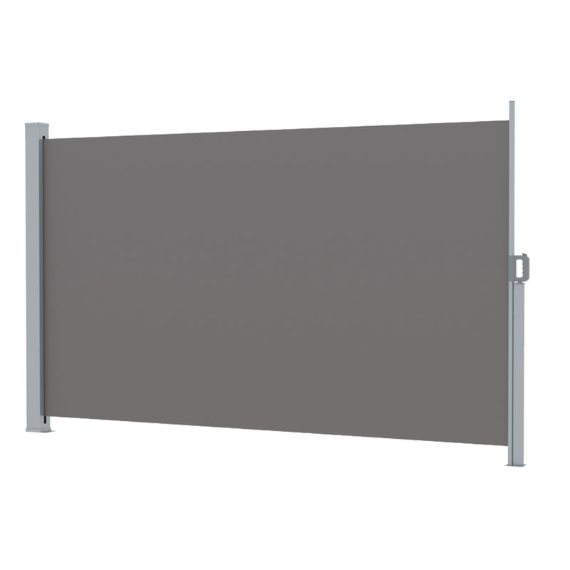 Instahut Retractable Side Awning 2×3m – Grey