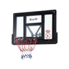 Everfit 43" Wall-Mount Basketball Hoop Backboard Indoor Outdoor Black