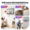 Everfit 43" Wall Mount Basketball Hoop &amp; Backboard Black/White