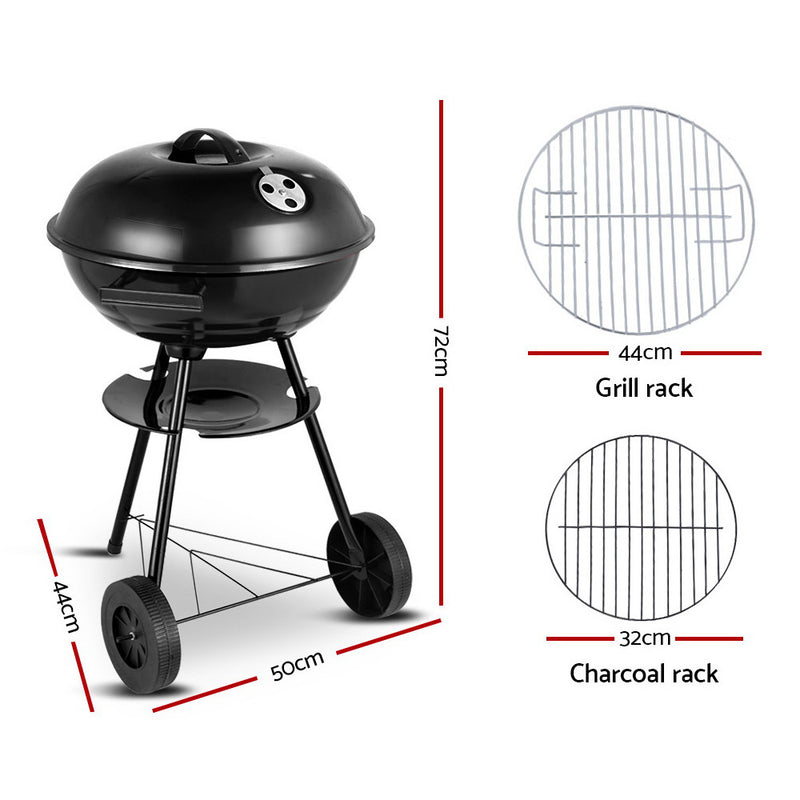 Grillz Charcoal BBQ Smoker