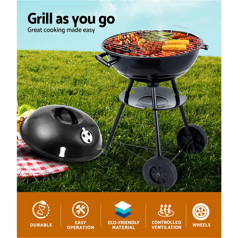 Grillz Charcoal BBQ Smoker