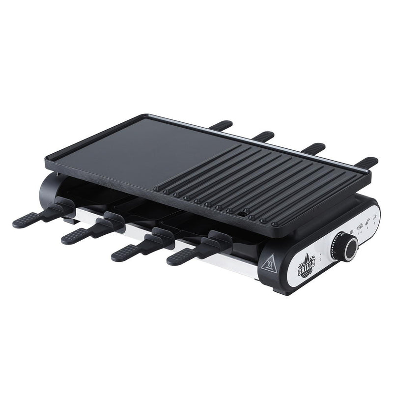 Grillz 1400W Electric BBQ Grill with 7 Cooking Pans