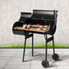 Grillz 2-In-1 Offset Smoker BBQ