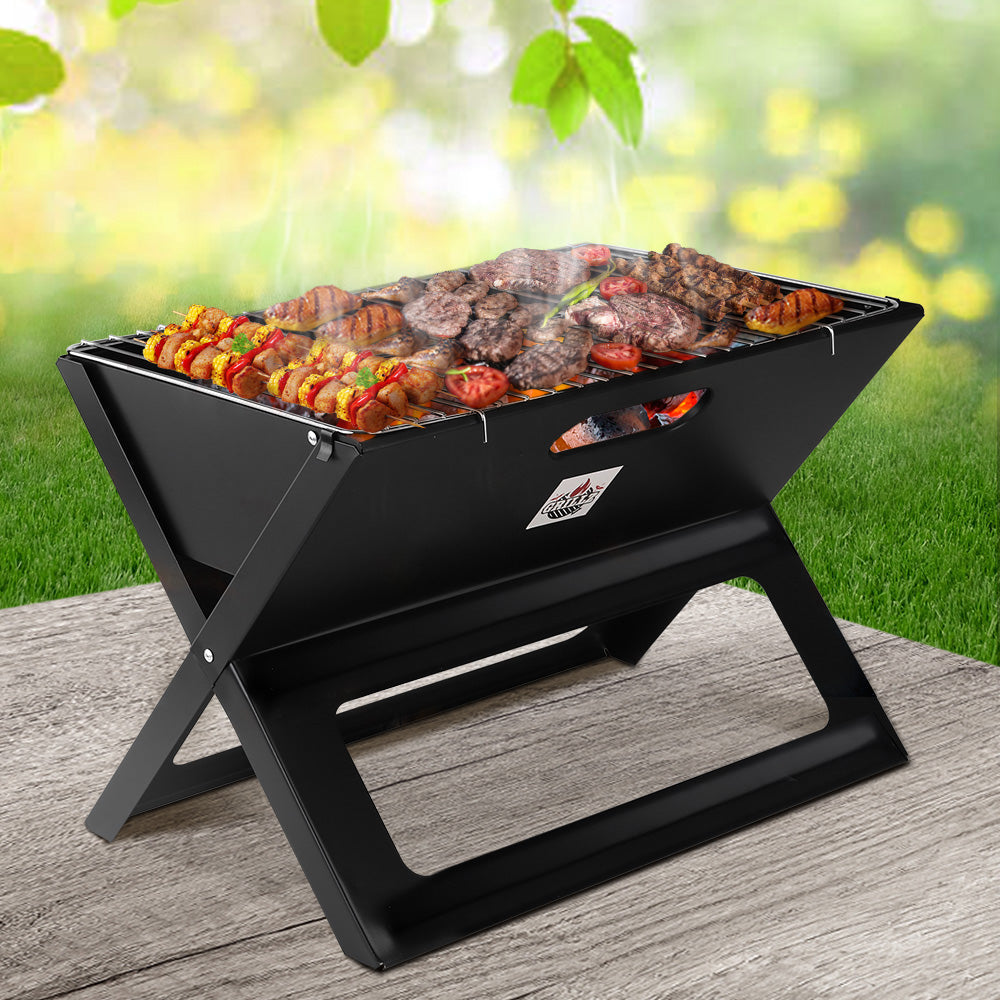 GRILLZ Foldable Charcoal BBQ Smoker