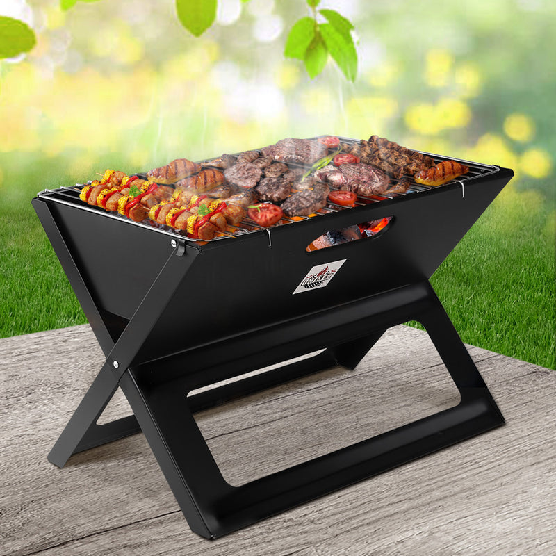GRILLZ Foldable Charcoal BBQ Smoker