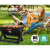 GRILLZ Foldable Charcoal BBQ Smoker