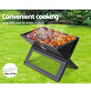 GRILLZ Foldable Charcoal BBQ Smoker