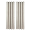 Artiss Blockout Curtains 2 Pack 132x213cm – Thermal Insulated Eyelet Drapes Beige