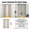 Artiss Blockout Curtains 2 Pack 132x213cm – Thermal Insulated Eyelet Drapes Beige