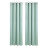 Artiss Blockout Curtains 2 Pack 132x213cm – Thermal Insulated Eyelet Drapes Green