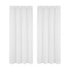 Artiss Blockout Curtains 2 Pack 132x160cm – Light Filtering Rod Pocket Drapes