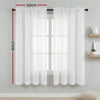 Artiss Blockout Curtains 2 Pack 132x160cm – Light Filtering Rod Pocket Drapes