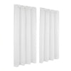 Artiss Blockout Curtains 2 Pack 132x160cm – Light Filtering Rod Pocket Drapes