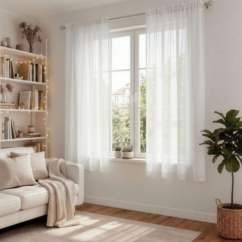 Artiss Blockout Curtains 2 Pack 132x160cm – Light Filtering Rod Pocket Drapes