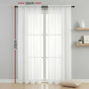 Artiss Blockout Curtains 2 Pack 132x213cm – Light Filtering Rod Pocket Drapes