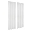 Artiss Blockout Curtains 2 Pack 132x213cm – Light Filtering Rod Pocket Drapes
