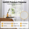 Artiss Blockout Curtains 2 Pack 132x213cm – Light Filtering Rod Pocket Drapes